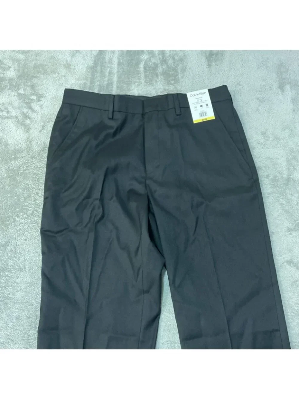 NWT Calvin Klein Slim Fit Men's 32x30 Black Dress Pants